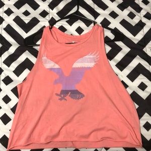 American eagle crop tank!